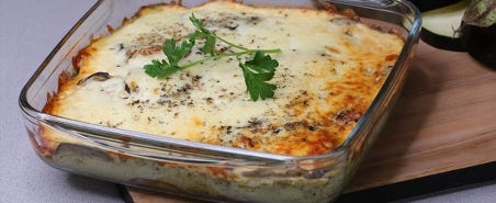 Eggplant And Pesto Lasagna